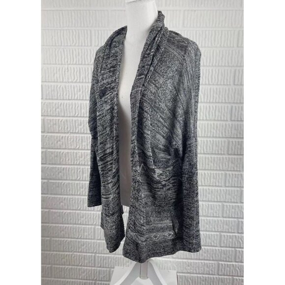 Anthropologie Sparrow Cardigan Medium Open Knit Boho Bonfire Linen - Picture 3 of 10